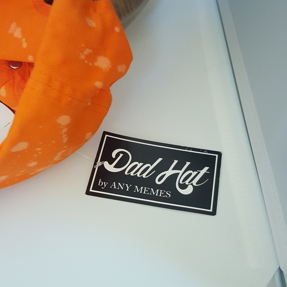 DAD HAT by Any Memes Orange - Picture 6 of 6